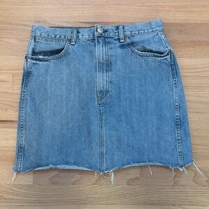 Rag & Bone Denim Blue Women's Skirt Size 31